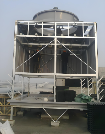 <strong>冰機冷卻塔維修更換：</strong>