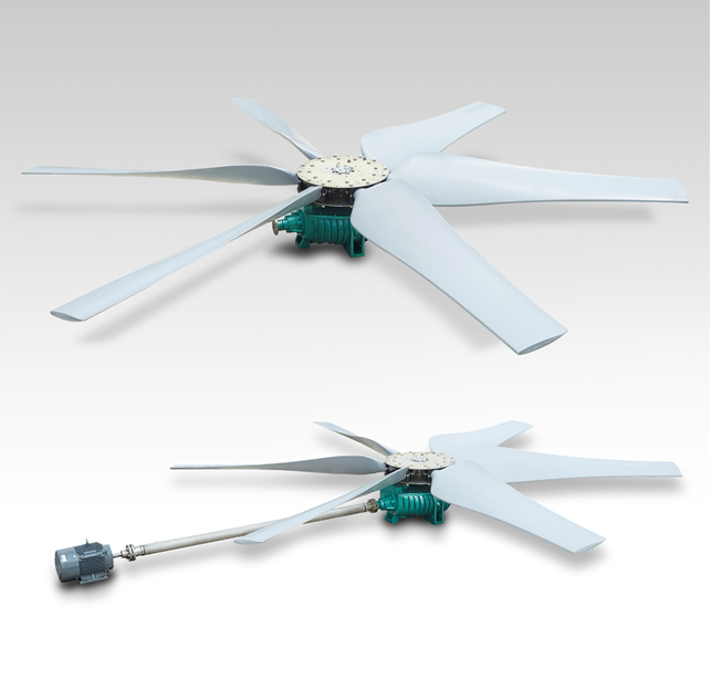 風機動平衡現場做